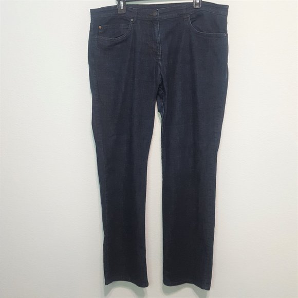 Eileen Fisher High Rise Jeans Size XL - Picture 3 of 5